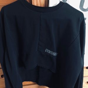 Gymshark high-low sweatshirt